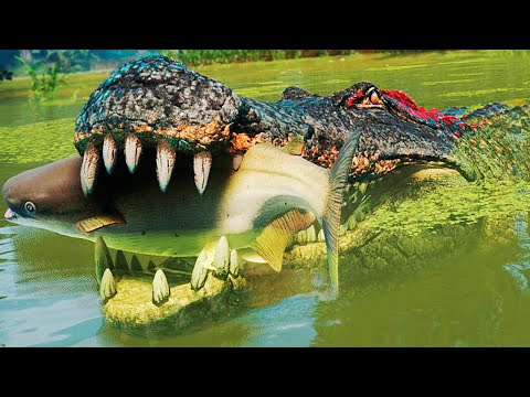 Gigantesco Deinosuchus e o Pteranodon Destruidor de Armadilhas + Utah Driblador | The Isle | (PT/BR)