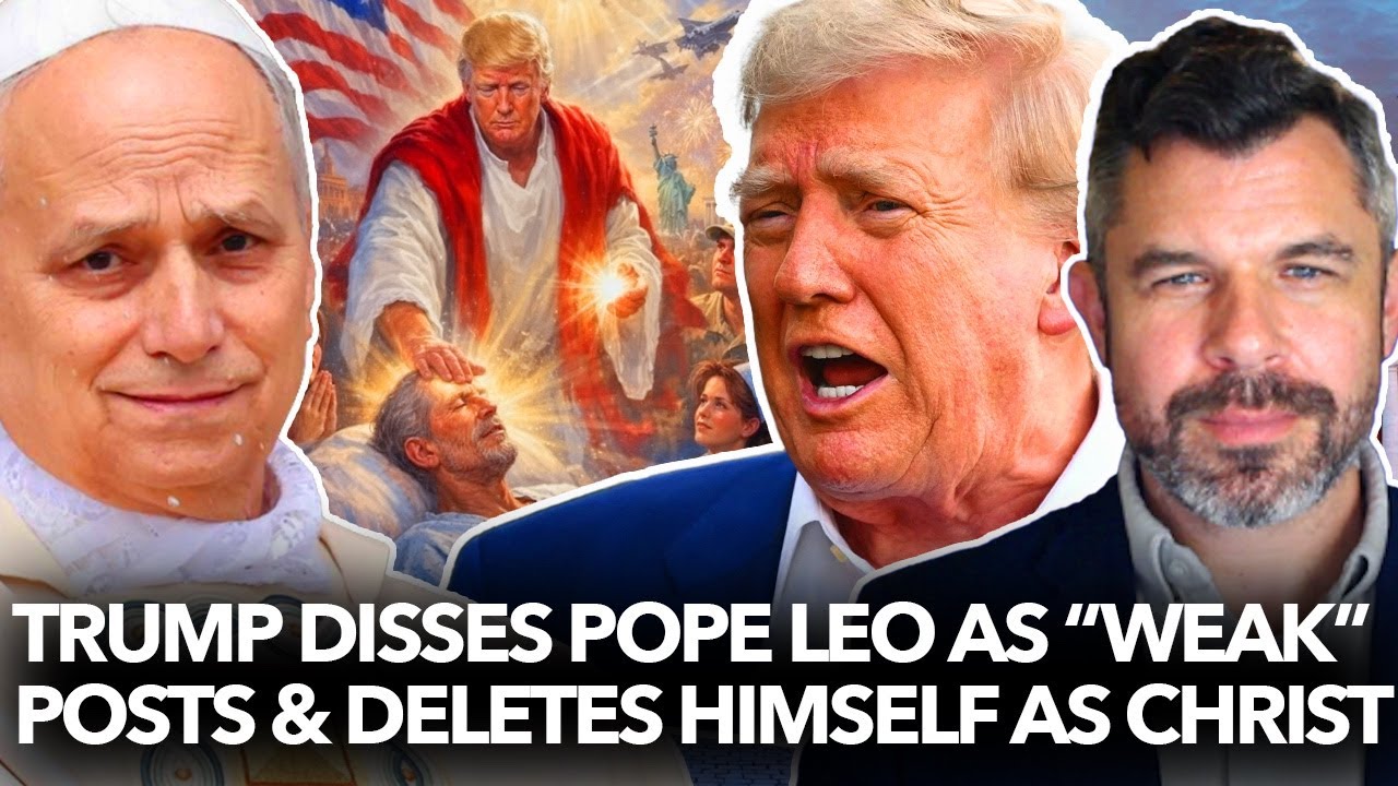Trump Disses Pope Leo as Weak - Posts Himself as Christ - Dr. Taylor Marshall