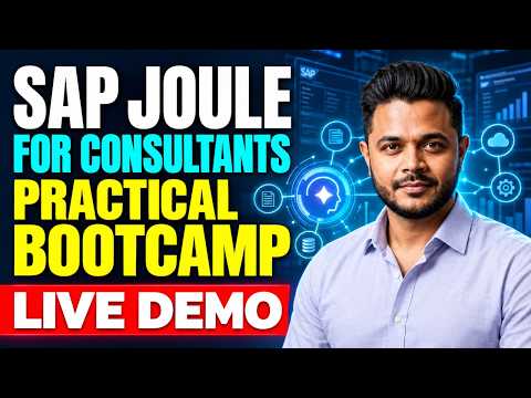 SAP Joule for Consultants Practical Bootcamp Live Demo ZaranTech