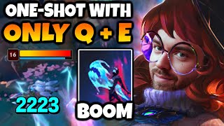 Yes, Aurora can One-Shot with just Q E. Over 2000 Damage instantly.