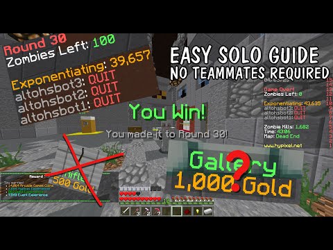 EASY Guide to WIN Zombies in Dead End SOLO (NO Teammates Required)!