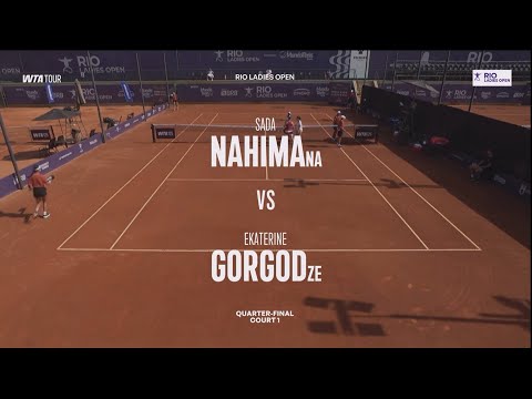 Sada Nahimana (BDI) vs Ekaterine Gorgodze (GEO) - Game, Set, Match