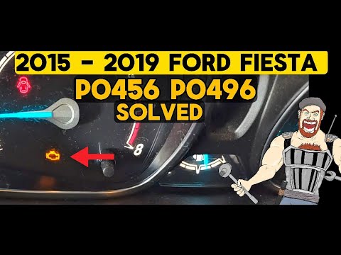 2015 - 2019 FORD FIESTA P0456 P0496 EVAP CODES - HIGH PURGE FLOW SOLVED | 2015 2016 2017 2018 2019