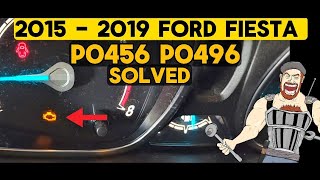 2015 - 2019 FORD FIESTA P0456 P0496 EVAP CODES  - HIGH PURGE FLOW SOLVED |  2015 2016 2017 2018 2019