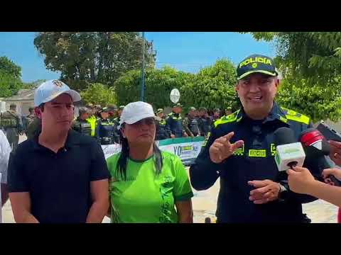 El Atlántico fortalece su pie de fuerza con el despliegue de 37 uniformados de la Unipol