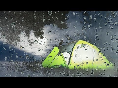 ▶️ Rain And Wind On A Tent. Rain Wind Sounds. Rain On Tent Ambience. 12 Hours. 🌏