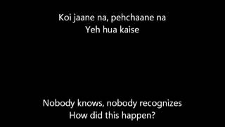 Dooba Dooba rehta hoon Lyrics   English Translation