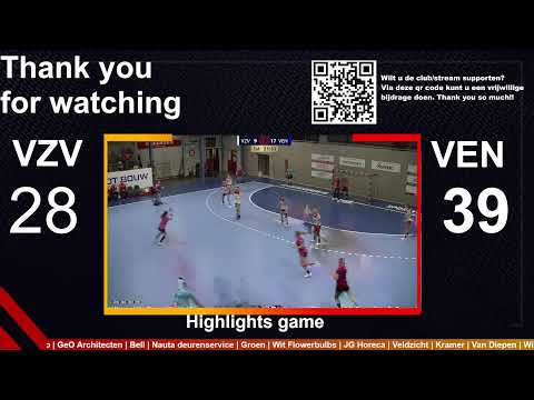 Eredivisie Juro Unirek VZV vs Cabooter Handbal Venlo