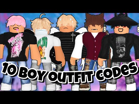10 BOY outfits with CODES!| SiimplyDiiana