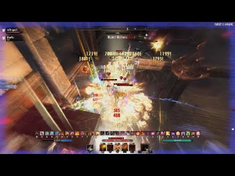 BROKEN Dragonknight PvP Build Gameplay! 🔥 SOLO 1vX - TANKY & DAMAGE 🔥 | ESO DK Firesong