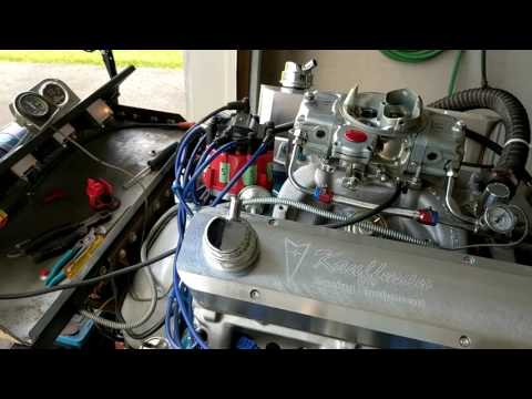 Pontiac 468 Engine Mount Start Up