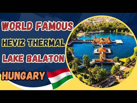 Heviz Thermal Natural Water Lake | Lake Heviz Tour Balaton Hungary | World Famous Heviz Thermal Lake