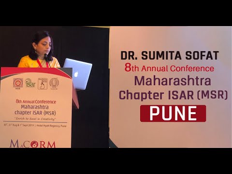 Dr.Sumita Sofat addressed 8th Annual Conference Maharastra Chapter ISAR(MSR) - Pune