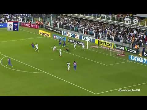 Santos 3 x 3 Fortaleza - Gol de Tinga - Brasileirão 2019