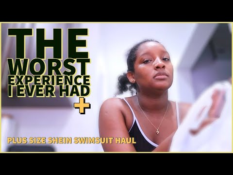 THE WORST POSSIBLE EXPERIENCE- PLUS SIZE BIKINI HAUL #vlogtober #vlogtober2020 | Jadene 🇯🇲