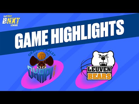 Okapi Aalst vs. Stella Artois Leuven Bears - Game Highlights