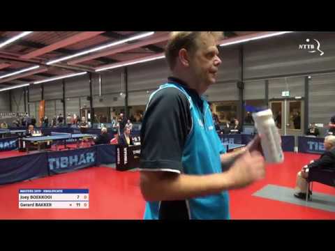 Masters 2019 Joey Boekkooi - Gerard Bakker