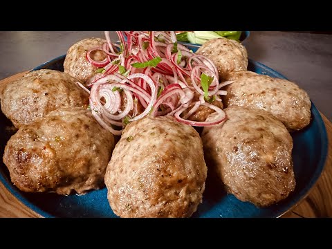 Real German meatballs, no frying, no oil!