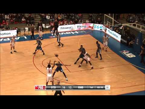 PRO B league. BC "Le Havre" 86 VS 85 BC "RMC Rouen". 19/01/2018