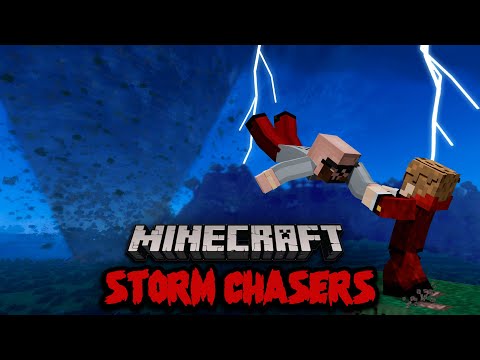 Surviving The SCARIEST Storms In Minecraft [FULL MOVIE]