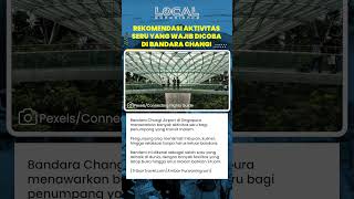 Rekomendasi Aktivitas Seru saat Transit di Bandara Changi Singapura 24 jam