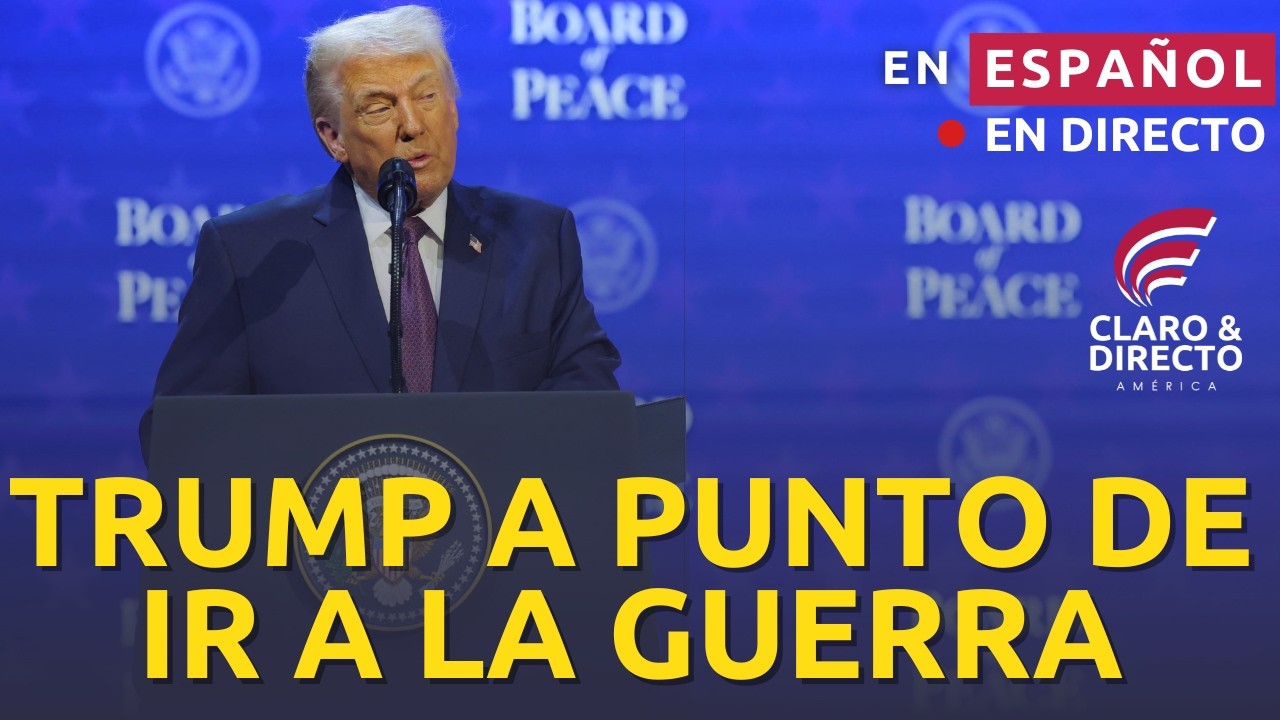 TRUMP DIRIGE JUNTA POR LA PAZ MIENTRAS GUERRA CON IRÁN ES INMINENTE/LEAVITT RIDICULIZA A PERIODISTA
