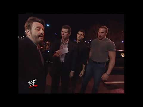 Triple H Files an Restraining Order on Mr Mcmahon (WWF SMACKDOWN 1999)