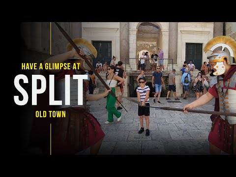 🚩Split, Chorvatsko - Mrkněte! - 4K