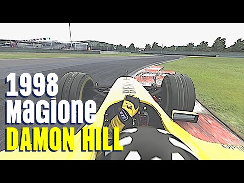 On board camera in 1998 | Damon Hill