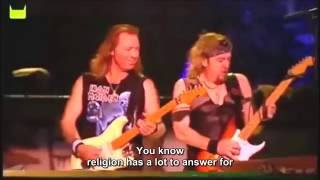 Iron Maiden - For The Greater Good Of God (Download 2007) - [English - Subtitle]