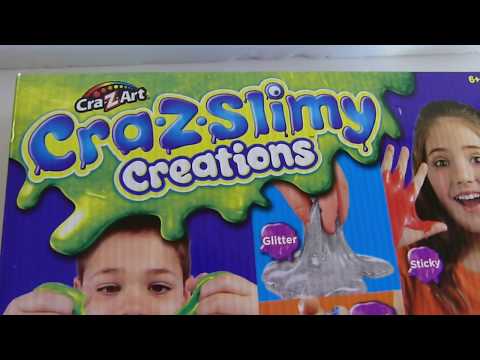 Making Slime with Cra-Z-Slimy Creations