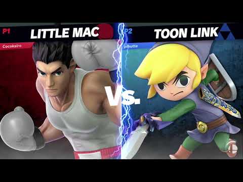 SUPERBASH_1 SSBU - 2CG | Aksiro (Little Mac) VS Pihutte (Toon Link) - Pools WR2