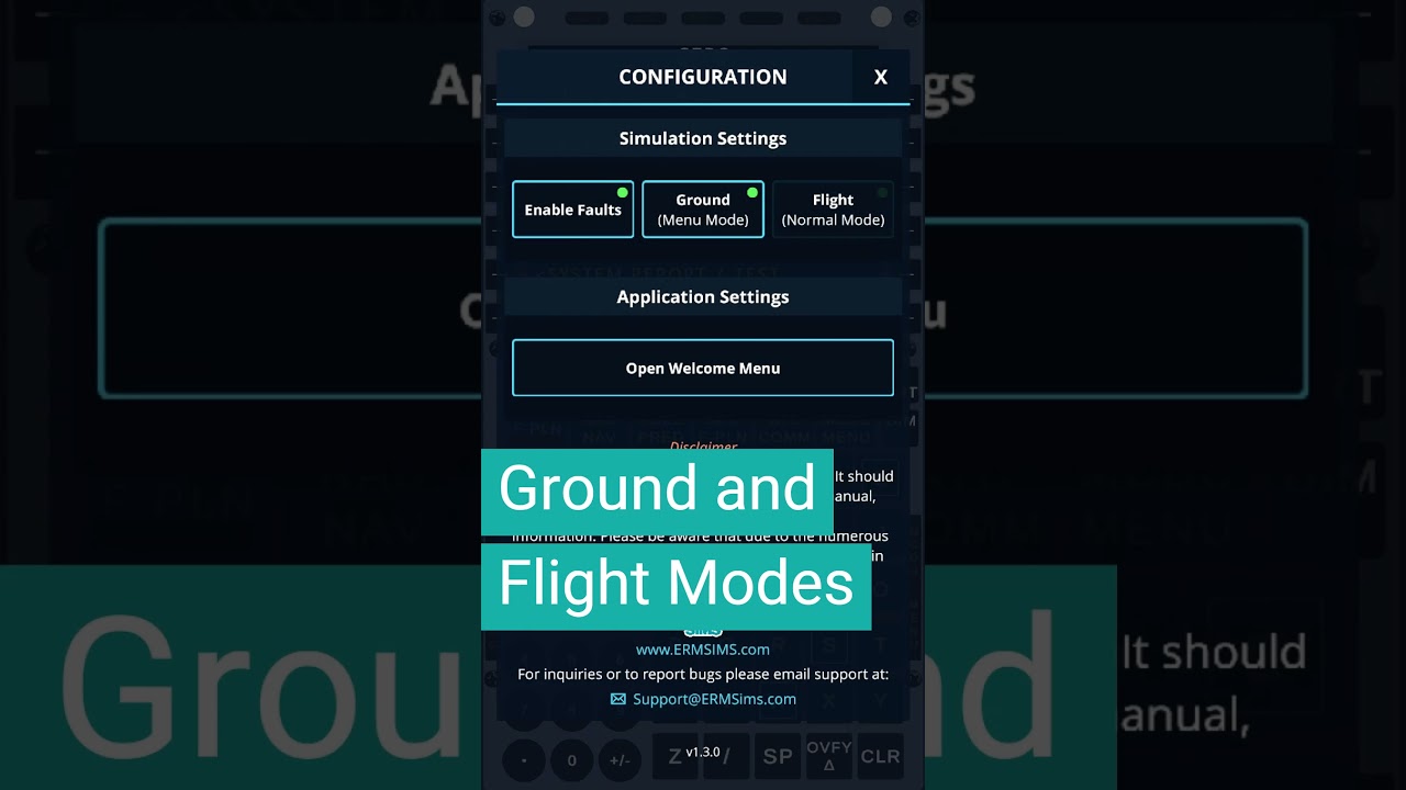 A320 CFDS Simulator Free version