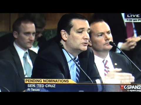 Ted Cruz CRUSHES AG NOMINEE Loretta Lynch