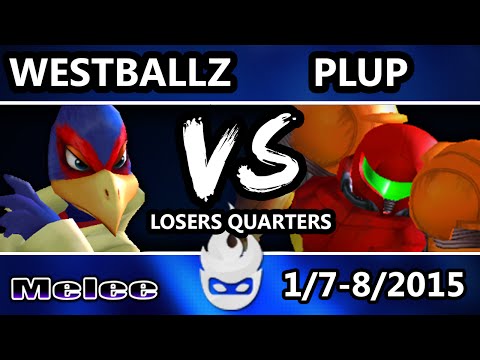 Paragon 2015 - Westballz (Falco) Vs. Plup (Samus) SSBM Losers Quarters - Melee