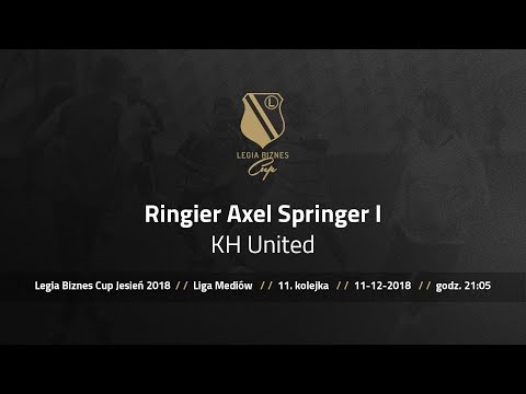 Skrót spotkania Ringier Axel Springier I - KH United ( Legia Biznes Cup Jesień 2018 )