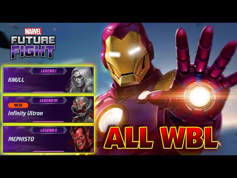 Lv80 Iron Man Back To Basic Vs All WBL Gameplay - MARVEL Future Fight