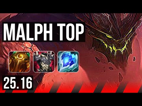 MALPHITE vs SETT (TOP) | 8/2/7 | EUW Master | 25.16