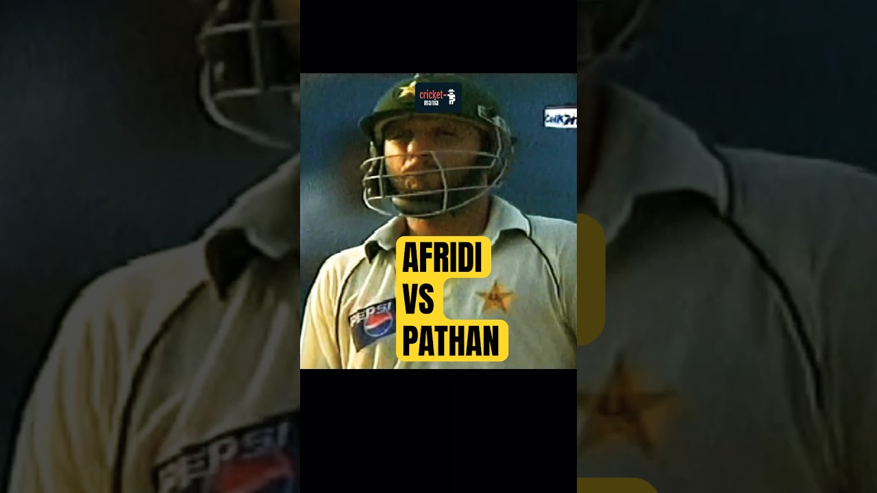 Shahid Afridi's Revenge Against Irfan Pathan #cricketmania #cricketlover #pakistancricket