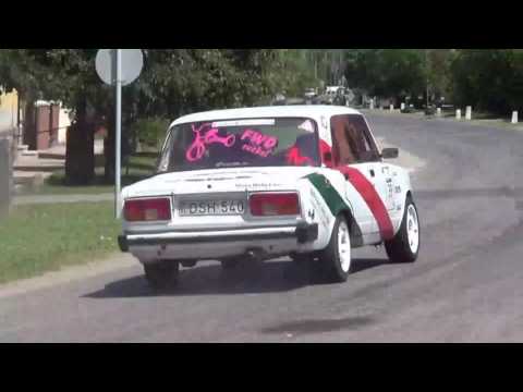Tótkomlós rally 2017.06.04. Papp Gábor - Molnár Marianna, Lada 2105