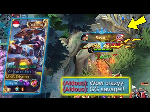 YSS SAVAGE!! DLYNNN YSS INSANE SPEED WITH CRAZY DAMAGE | YSS GAMEPLAY - Mobile Legends