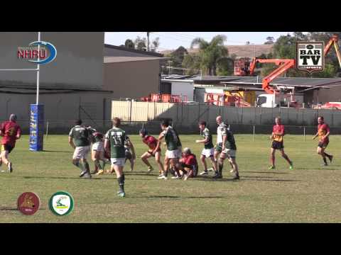 2015 NHRU Round 18 Premier 2 Highlights - Lake Macquarie v Merewether Carlton