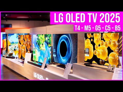 LG OLED 2025 -  alle Modelle vorgestellt - M5, G5, C5, B5 (Größen & Preise)
