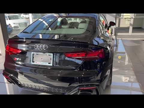 2021 Audi RS5 Sportback 2.9T Mythos black  black with Grey stitch