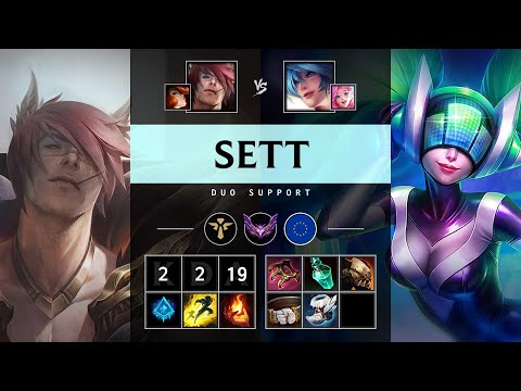 Sett Support vs Sona - EUW Master Patch 14.17