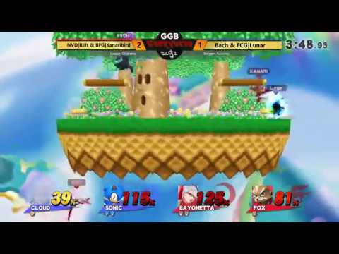 GGB: Shoryuken Saga - NVD | iLift & BFG | Kanaribird vs Bach & Lunar - Losers Quarters - Doubles
