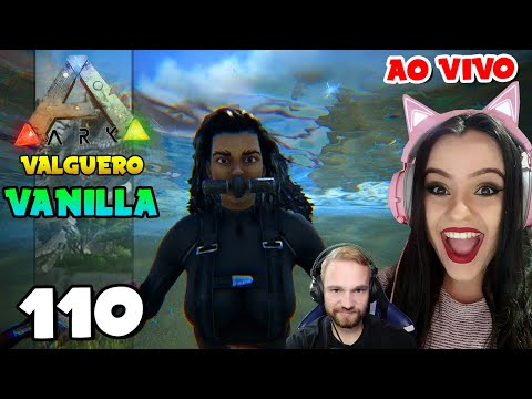 🔴ARK VALGUERO VANILLA🔴 EM BUSCA DE DROPS AQUÁTICOS E REX TEK!!! @oabeljoga  110