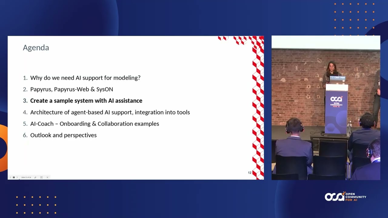 AI assisted modeling with Papyrus or SysOn