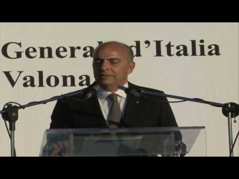 Report TV - Konsullata italiane në Vlorë pritje me rastin e 70 vjetorit të Republikës