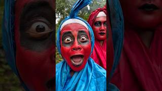 Download lagu DingDong kudatang padamu bukalah Pintu 🙈 #funny #horror #ghost #viral #hideandseek mp3